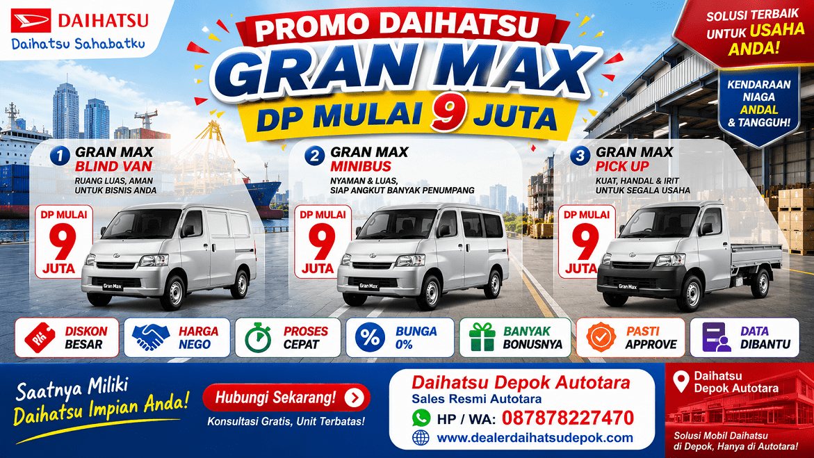 MOBIL GRAN MAX MURAH